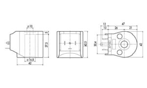 Bobine 12W Furo 17mm