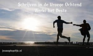 overvloed reserveren: schrijf in de vroege ochtend!