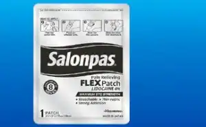 FREE Salonpas Lidocaine FLEX Patch Sample