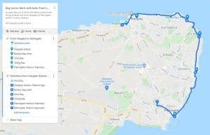 Kent coastal town map