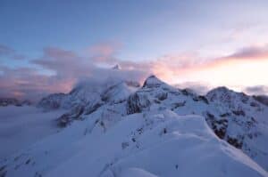 Mt. Siguniang DaFeng summit trekking snow view