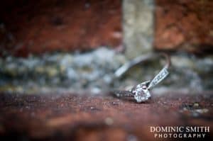 Detail photography of the engagement ring