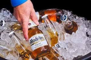 About 17 Anheuser-Busch and Modelo
