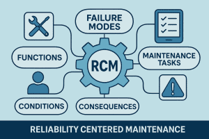 Graphic Art about Reliability centered maintenance (RCM)
