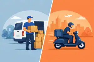 Man with Van or Courier? Pick the Right One