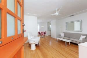1404 Felton Street - Entrance to the Living Room