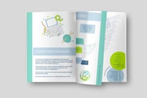 Gedruckte Häkelanleitung für die Stola BOSTON