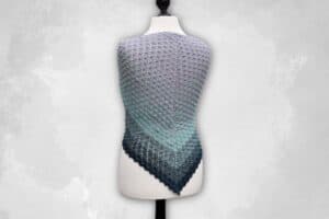 Klassisches Dreieckstuch MADRID mit Zackenbord&uuml;re