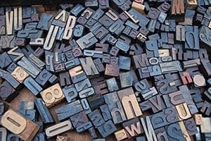 Wood-block-fonts