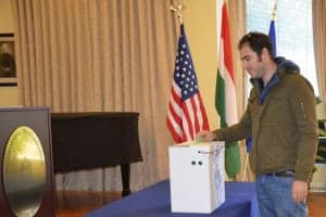 OGY2014 - Szavazás a washingtoni külképviseleten