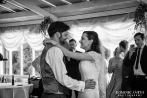 Hazel and Rob during first dance