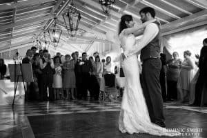 Hazel and Rob during first dance