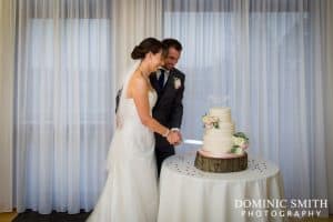 Andrew and Tracey Cake Cutting at East Court