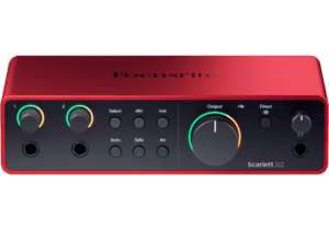 Focusrite Scarlett 2i2 4e génération