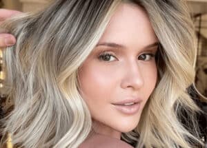 long bob liso penteados