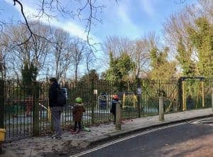 Playground at Spedan close