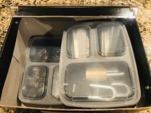 Storage Box Meal Prep Organizer