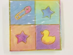 Baby Shower Beverage Napkins - 16 CT