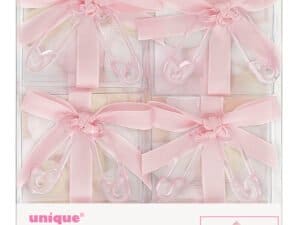 zBaby Shower Favors, Pink Favor Boxes