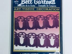 Blue Bell Garland Art Tissue Decoration