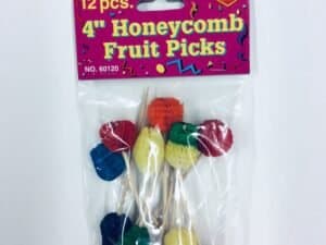 Honeycomb Fruit Picks