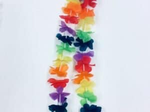 Multicolor Flower Lei