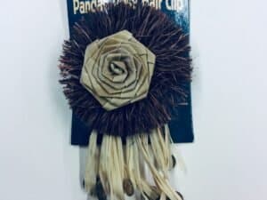Pandan  Rose Hair Clip