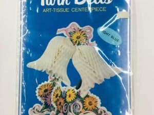 Twin Bells Art-Tissue Centerpiece