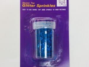 Blue Glitter Sprinklers
