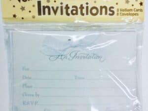 Wedding White Invitations