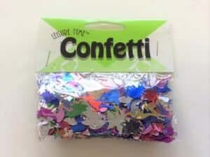 Multicolor Animal Confetti