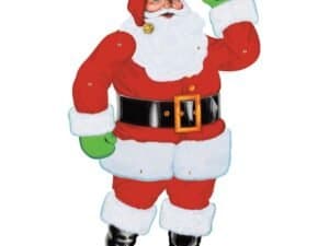 Jointed Santa, Christmas Decoration