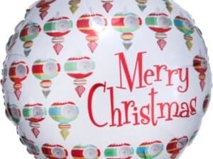 Merry Christmas Foil/Mylar Balloon,Aanagram36209,