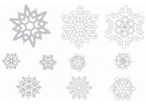 Snowflake Mega Value Pack Cutouts