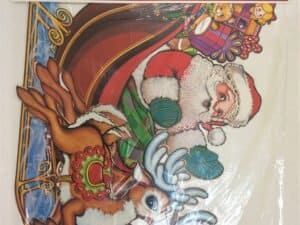 Santa and Sleigh Cutouts