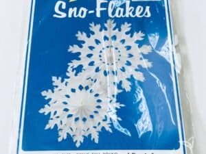 Paper Snowflakes Art- Tissue Decorations - 15"