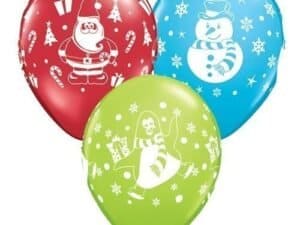 Christmas Latex Balloons