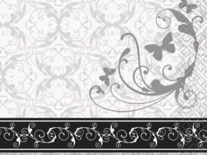 Victorian Wedding Beverage Napkins