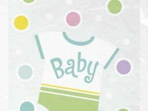 Baby Shower Gift Bags with Twist Ties