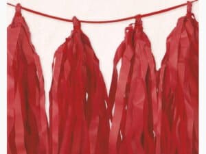 Red Tassel Garland, Hanging Decoration