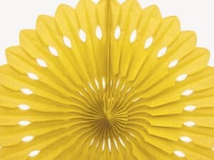 Yellow Decorative Fan