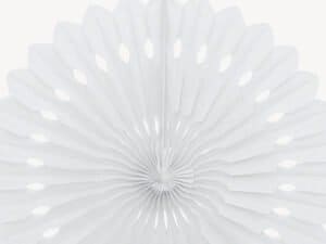 White Decorative Fan, Paper Fan Hanging Decoration
