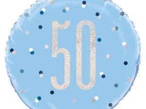 50th birthday balloons