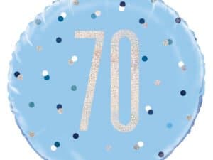 70th birthday balloon