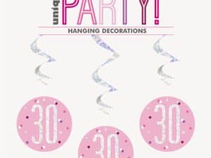 30th birthday hanging decorations