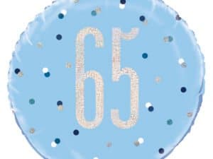 65th birthday balloon