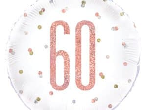 60th birthday balloon