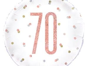 70th birthday balloon
