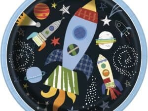 Outer Space Lunch Plate