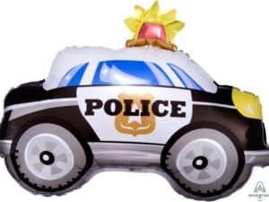 Police Car  Foil/Mylar Balloon, An33673